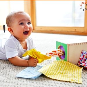 Lovevery magic tissue box and tissues